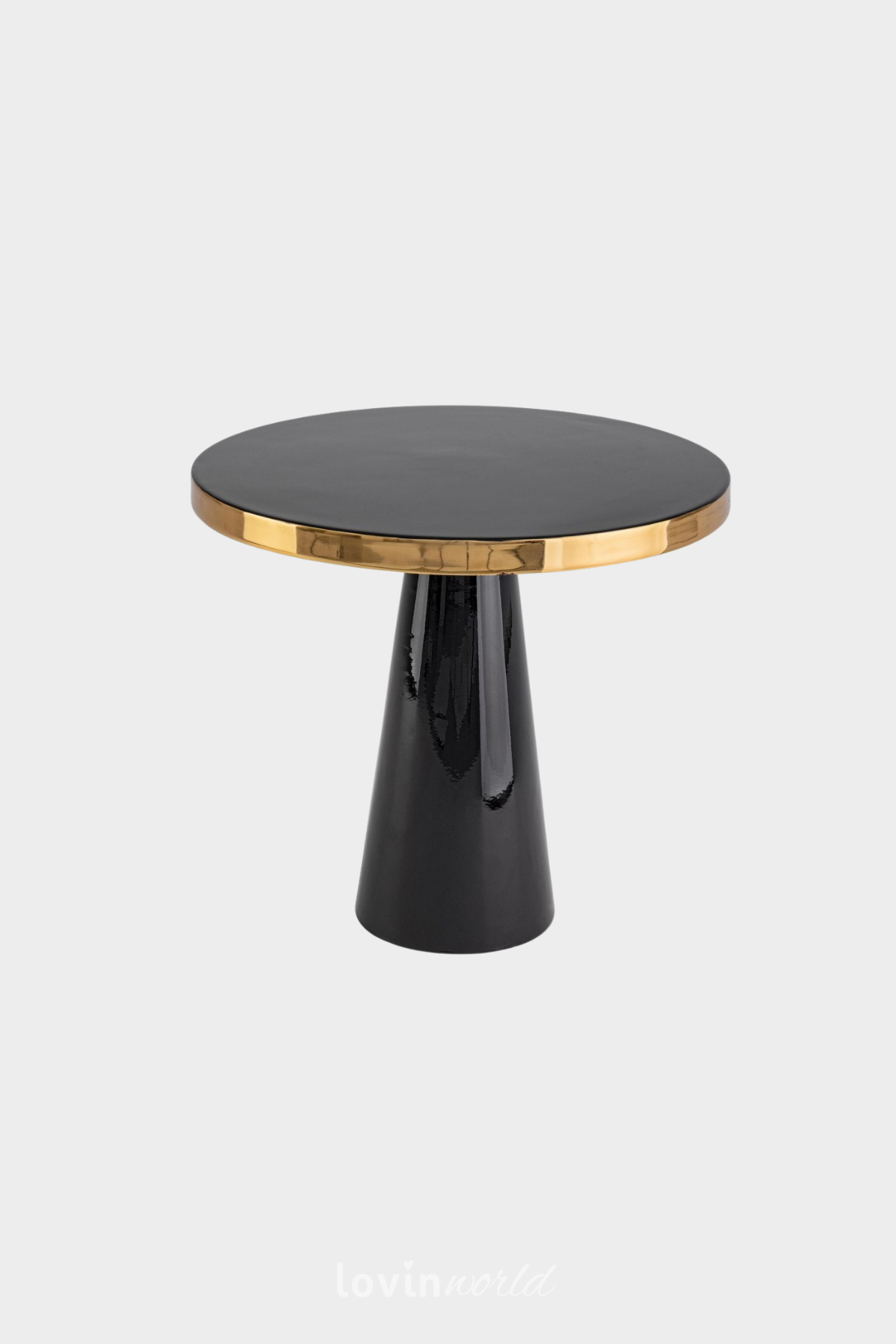 Tavolino Nandika in colore nero-1