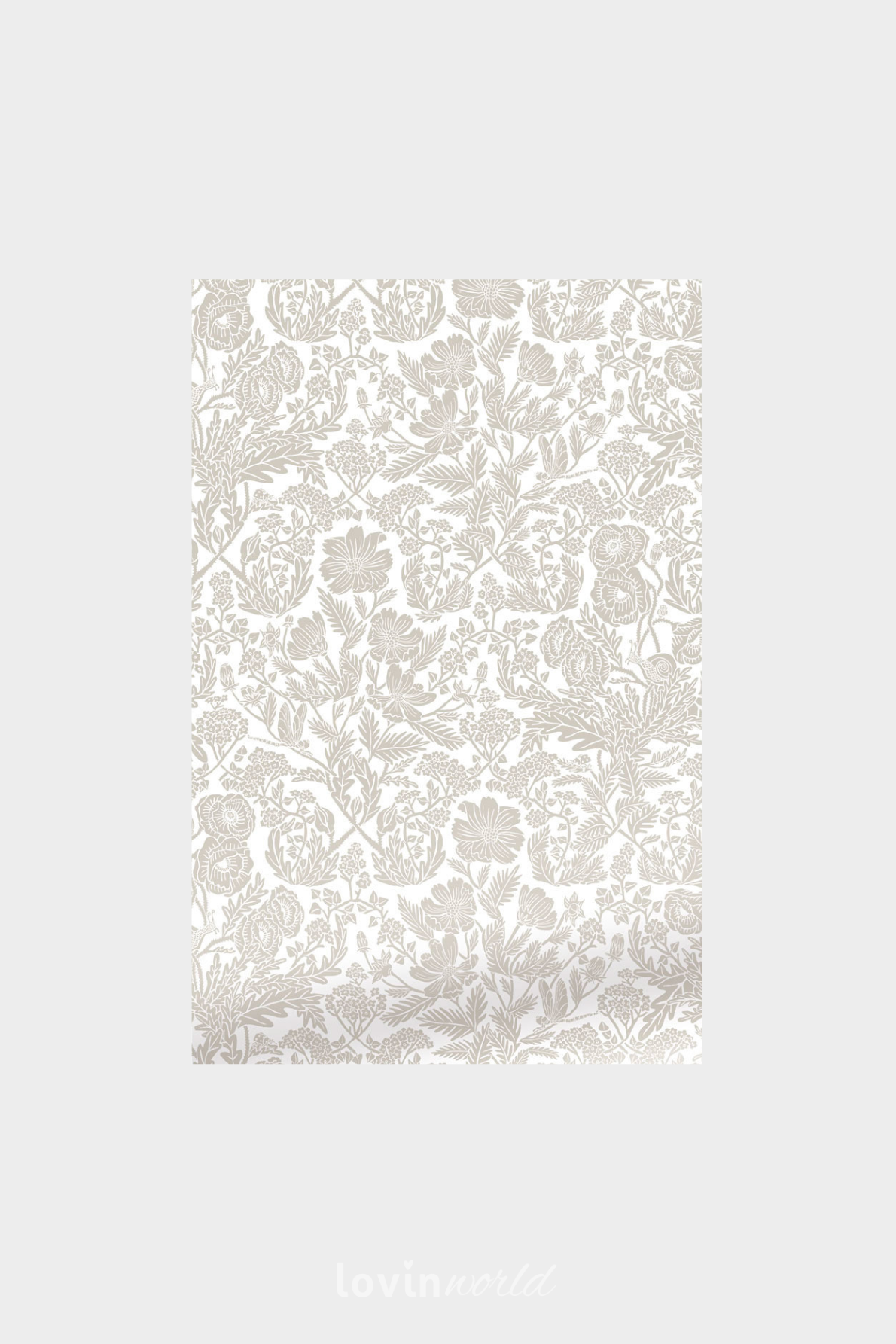 Carta da parati Botanics di Floor Rieder in colore beige-1