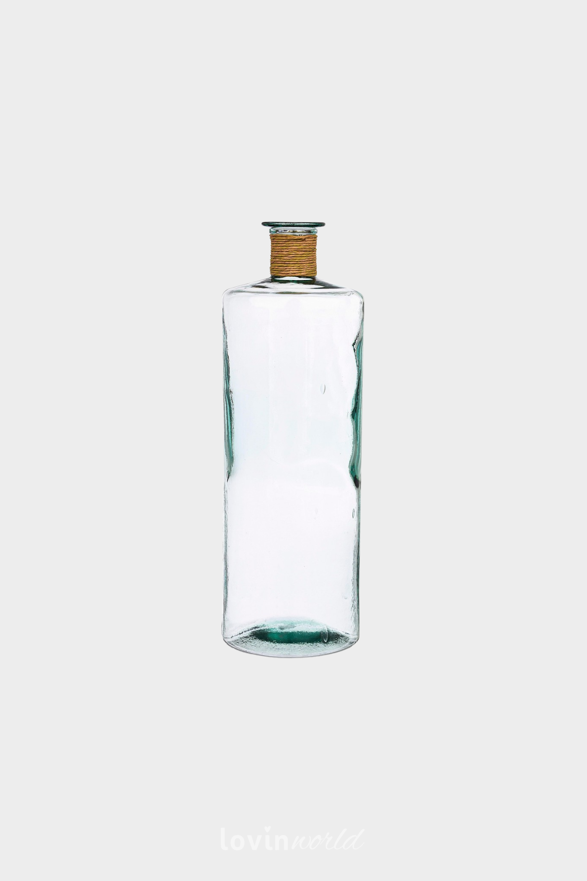 Vaso in vetro Rotang in colore trasparente-1