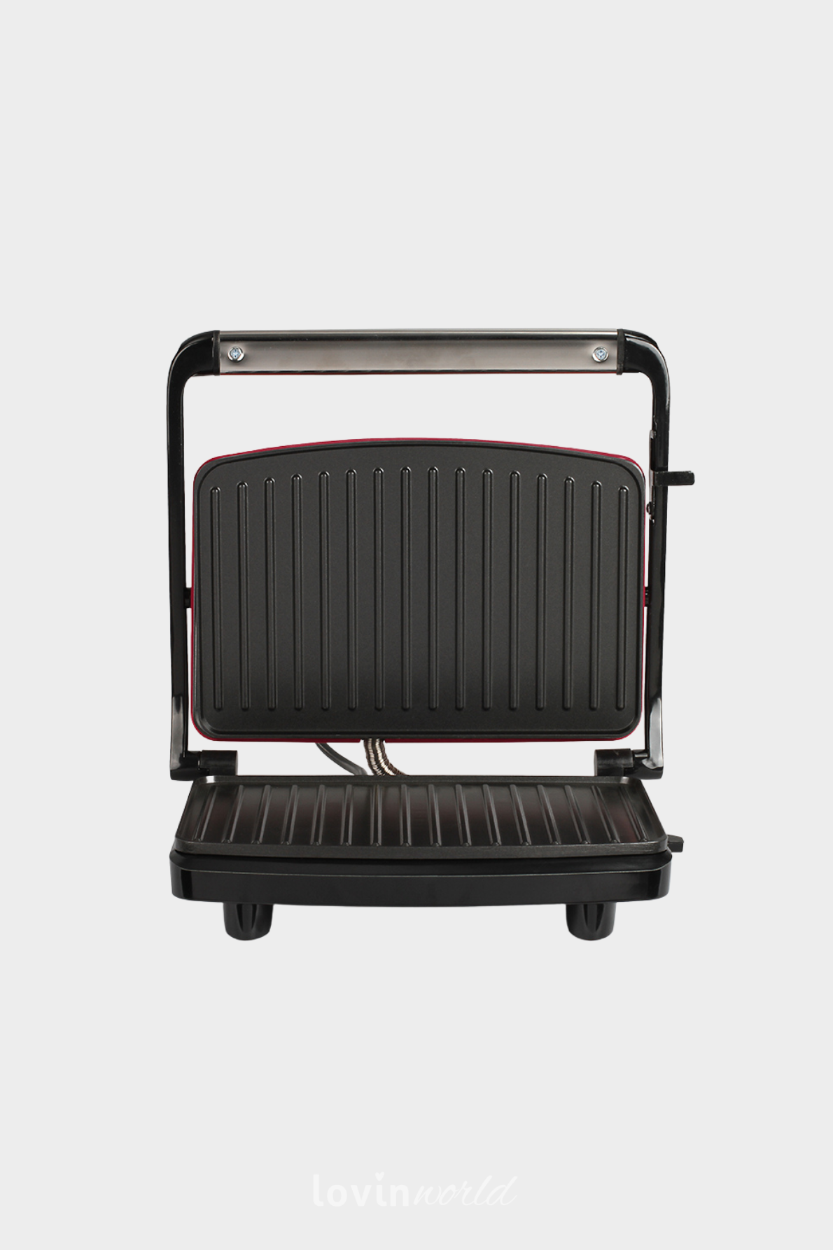 Contact Grill DOC232R in colore rosso-1