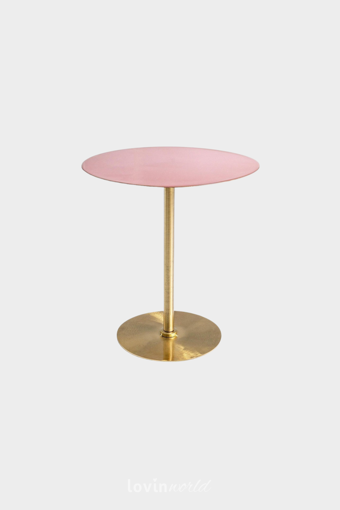 Tavolino Desur in colore rosa-1