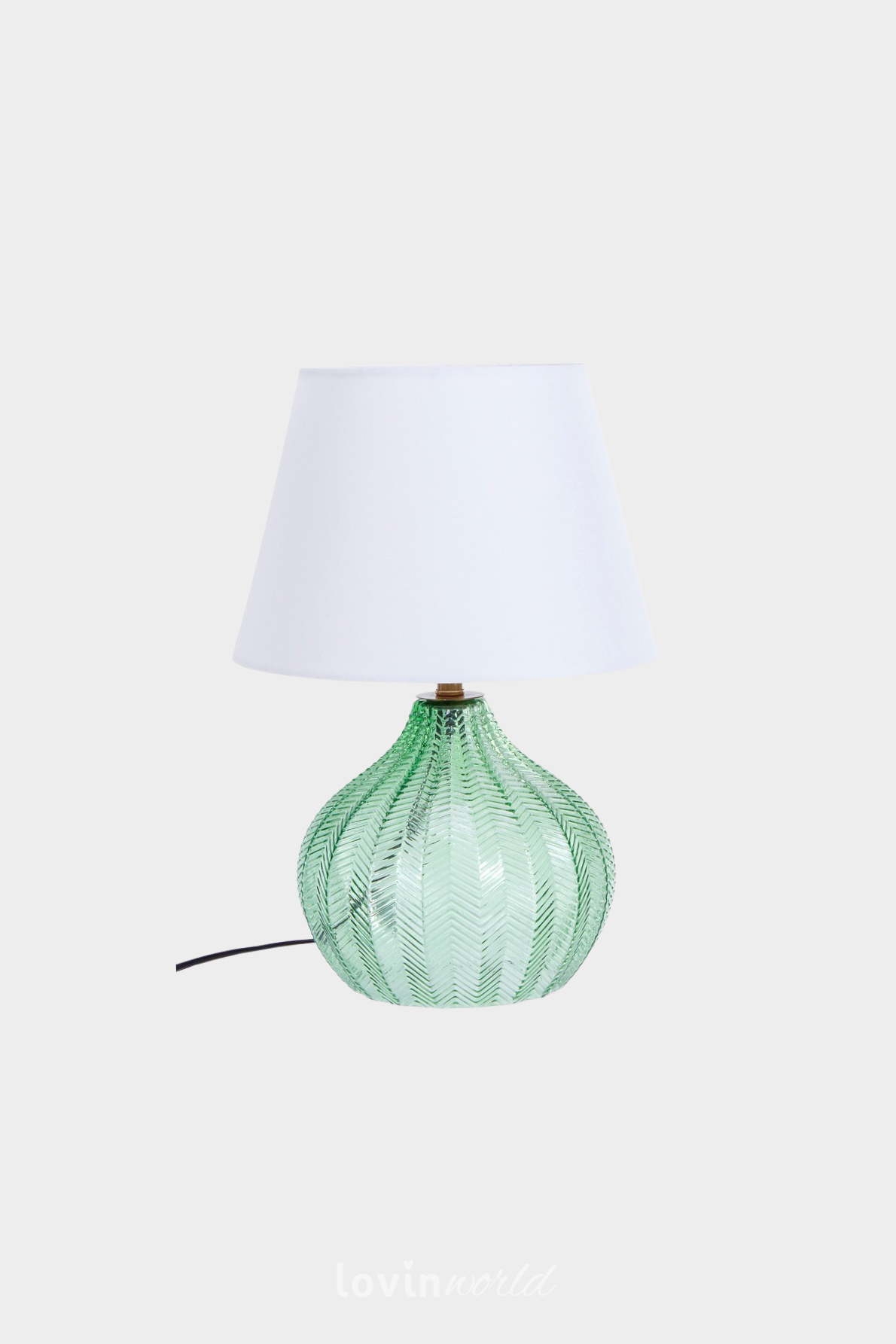 Lampada da tavolo Gleaming in colore verde-1