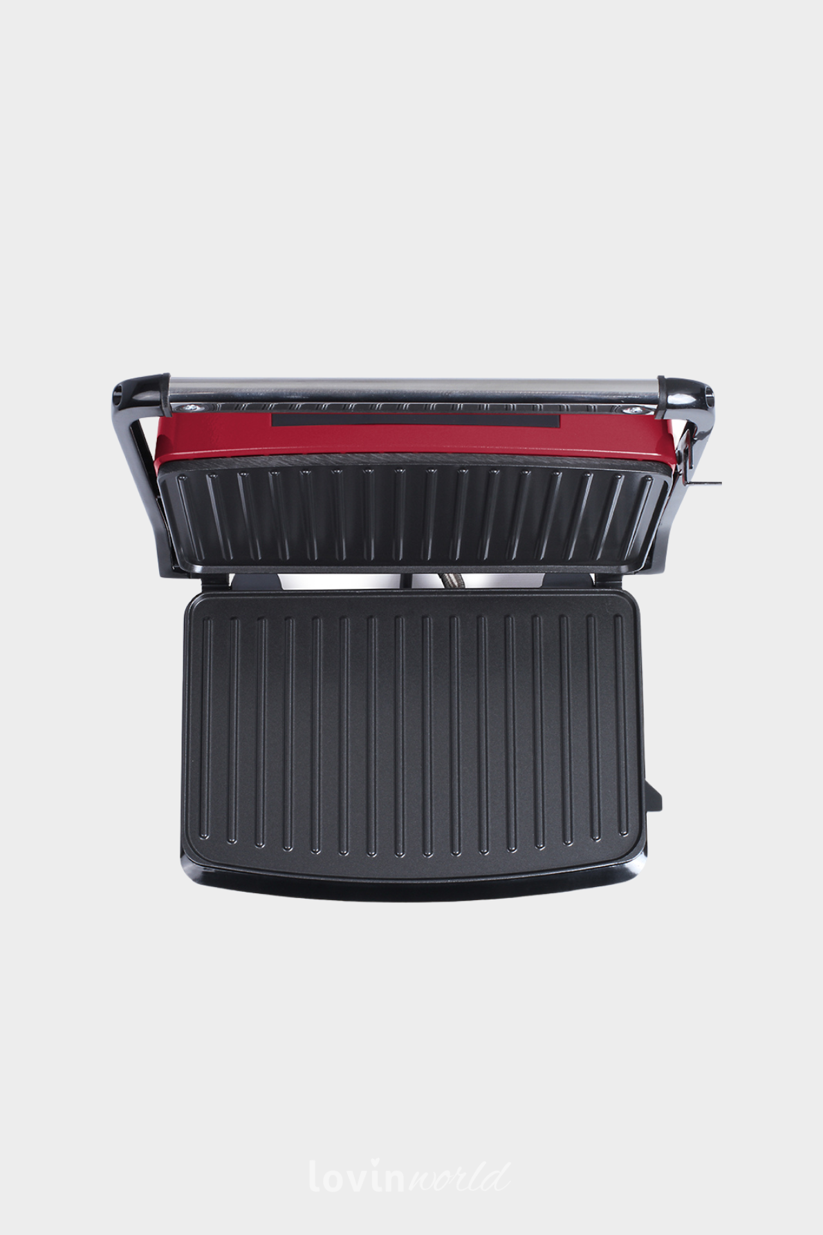 Contact Grill DOC232R in colore rosso-4