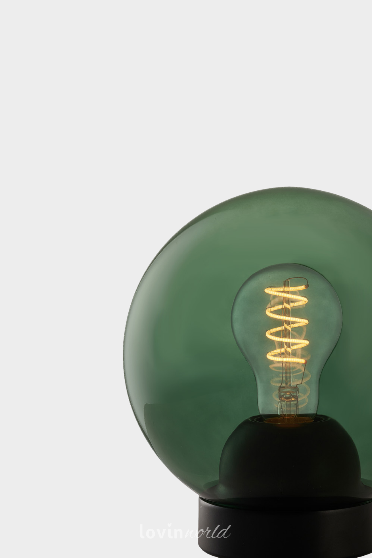  Lampada da tavolo Bubbles in colore verde-2
