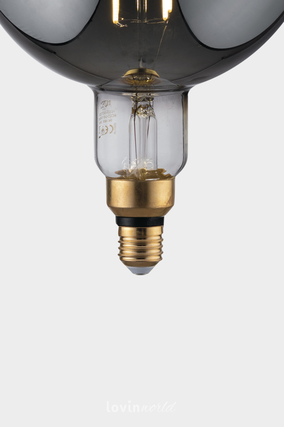 Lampadina a LED decorativa Luxa-S-E27-G200 B-3