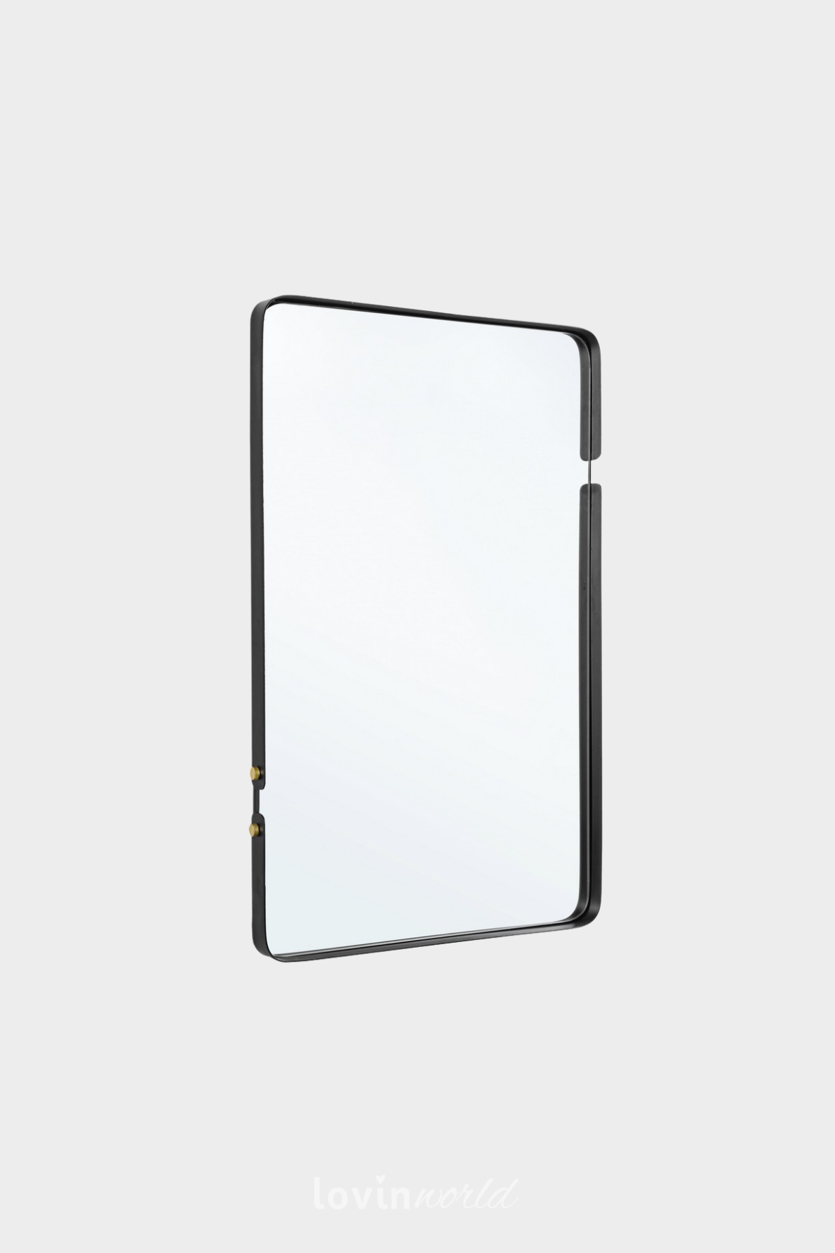 Specchio Zeina in colore nero 52x82-3