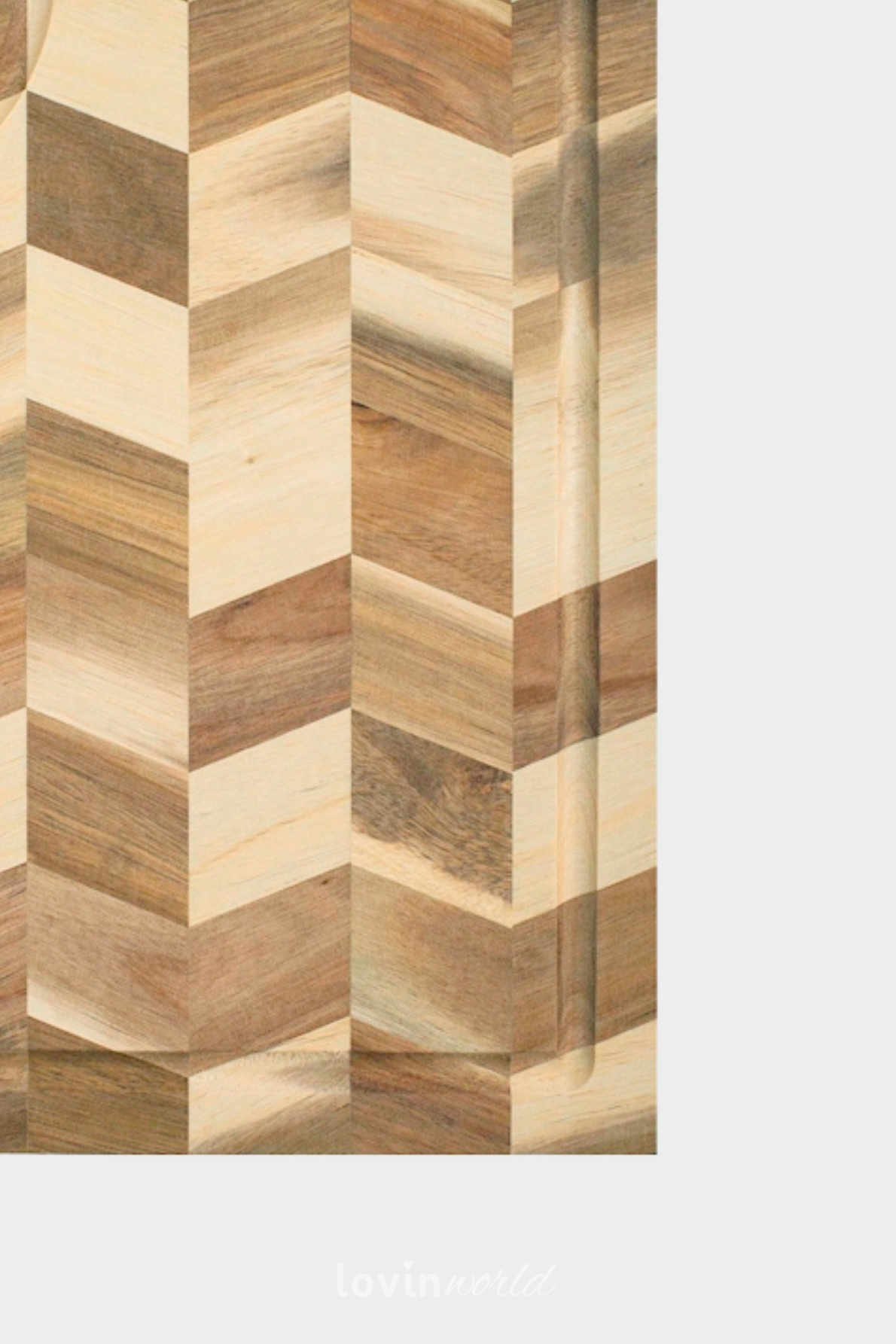 Tagliere rettangolare in legno acacia, 32x24 cm.-3