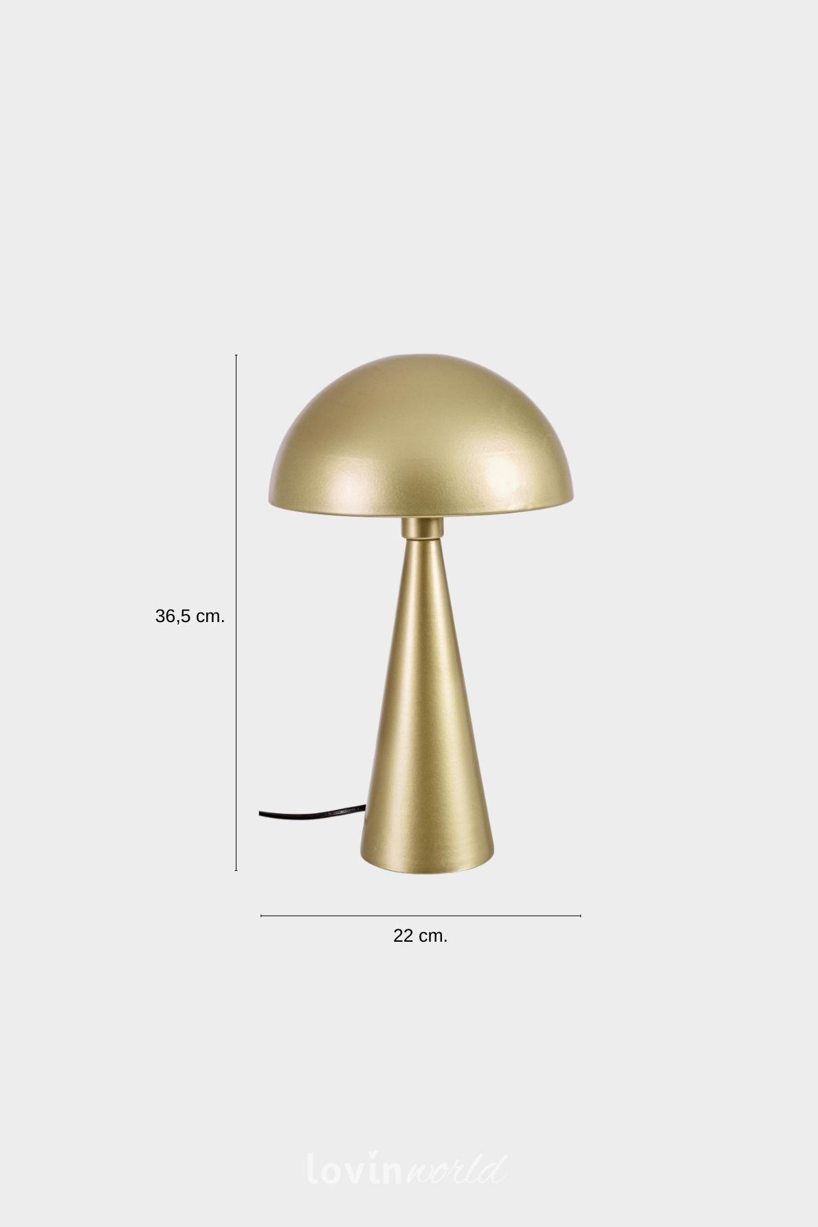 Lampada Modern in colore oro 2 pz.-5