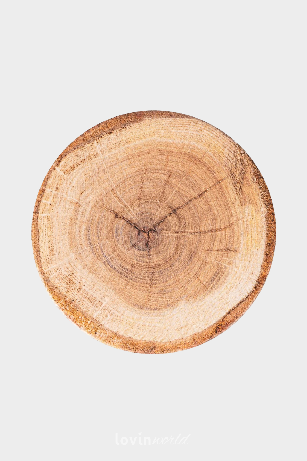 Set 4 sottobicchiere Wood, Ø 10 cm.-5