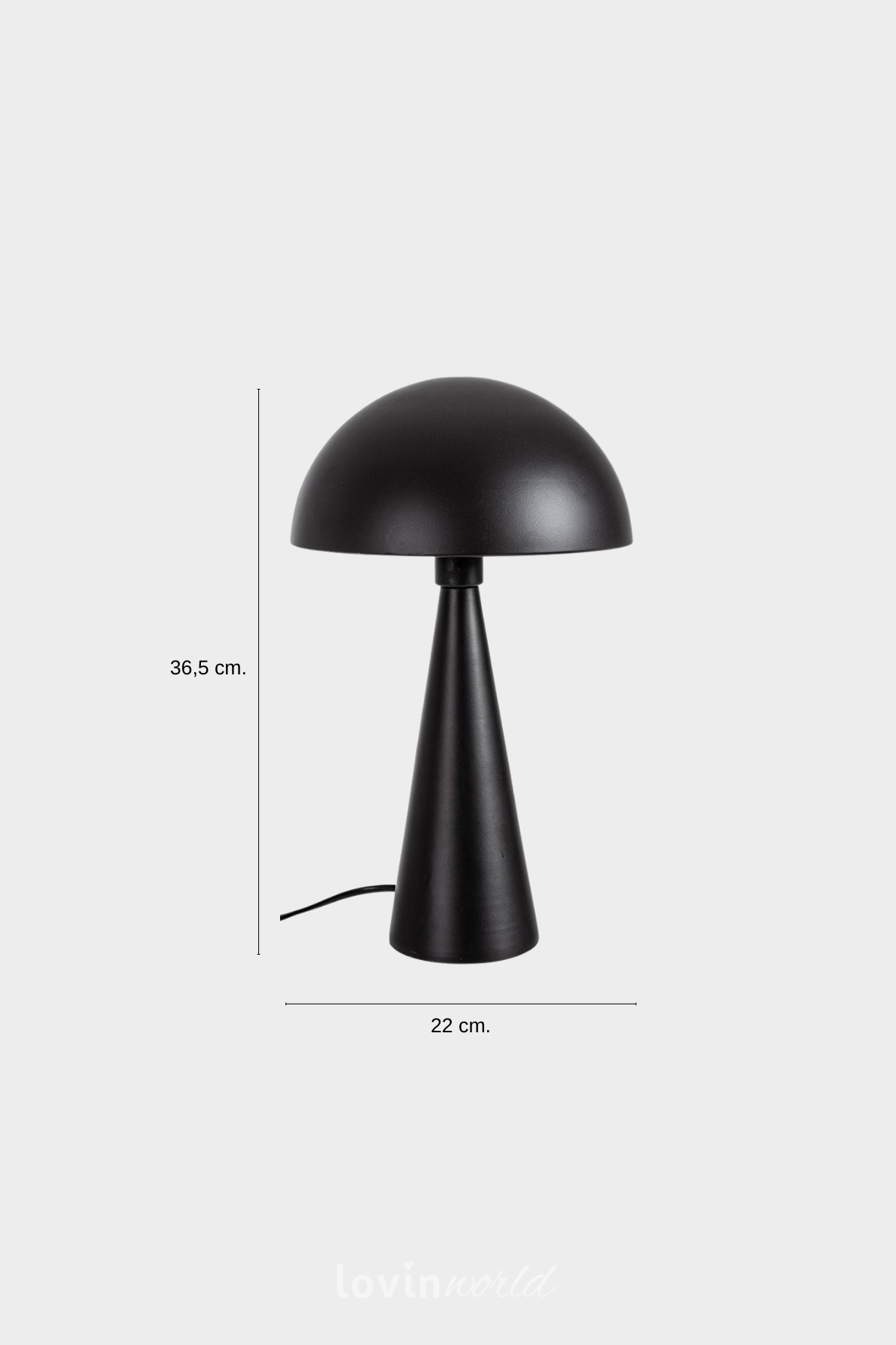 Lampada Modern in colore nero 2 pz.-7